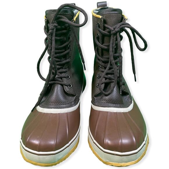 Brand New Men's Duck Rubber/Waxed Canvas Boots from Target - Size 8 - Picture 2 of 6